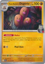 ME Ascended Heroes 101/217 Team Rocket's Dugtrio