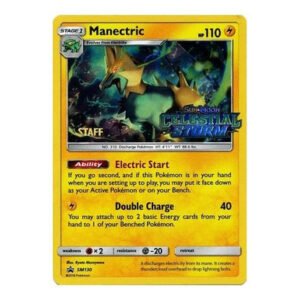 Sun & Moon Promo SM130 Manectric (Staff)