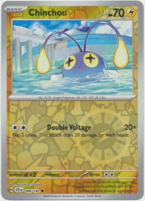 SV Stellar Crown 048/142 Chinchou (Reverse Holo)