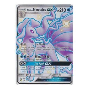 SM Guardians Rising SV53/SV94 Alolan Ninetales GX (Hidden Fates Shiny Vault Full Art)