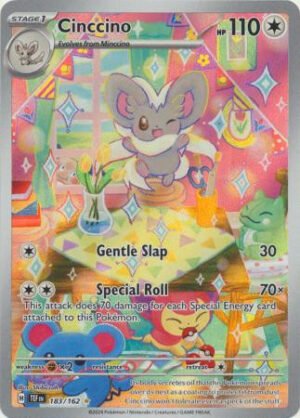 SV Temporal Forces 183/162 Cinccino (Illustration Rare)