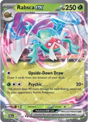 SV Destined Rivals 025/182 Rabsca ex (Half Art)