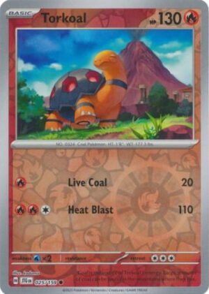 SV Journey Together 025/159 Torkoal (Reverse Holo)