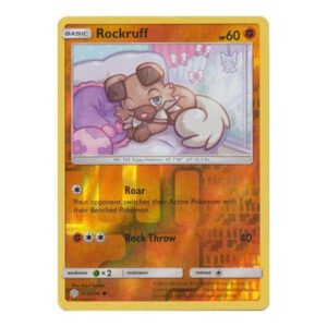SM Cosmic Eclipse 123/236 Rockruff (Reverse Holo)