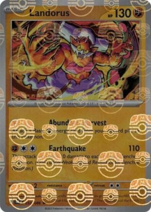 SV Black Bolt 053/086 Landorus (MASTER BALL Reverse Holo)