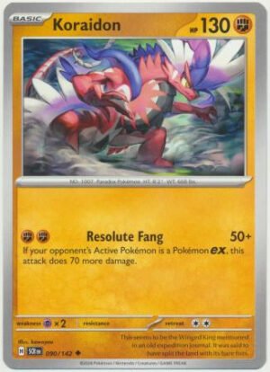 SV Stellar Crown 090/142 Koraidon