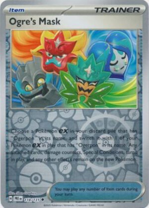 SV Prismatic Evolutions 118/131 Ogre's Mask (Reverse Holo)