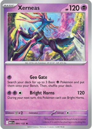 Mega Evolution 064/132 Xerneas (Non-Holo)