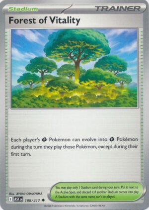 ME Ascended Heroes 188/217 Forest of Vitality