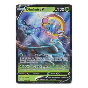Sword & Shield (Base) 009/202 Dhelmise V (Half Art)