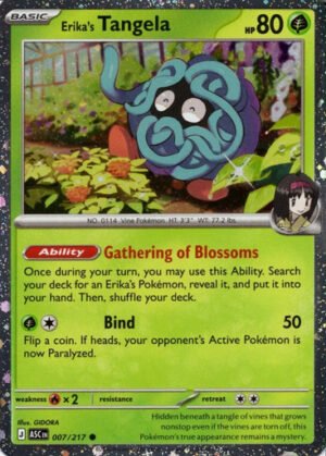 ME Ascended Heroes 007/217 Erika's Tangela (Cosmo Holo)