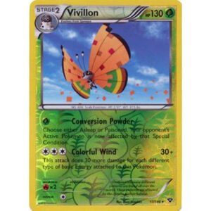 XY Base Set 17/146 Vivillon (Orange) (Reverse Holo)