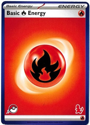 My First Battle Deck: Charmander Deck / Basic Fire Energy (Blue Border)