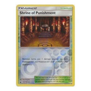SM Celestial Storm 143/168 Shrine of Punishment (Reverse Holo)