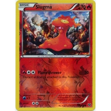XY Base Set 20/146 Slugma (Reverse Holo)