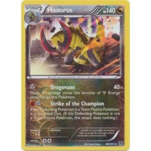 Plasma Blast 69/101 Haxorus (Reverse Holo)