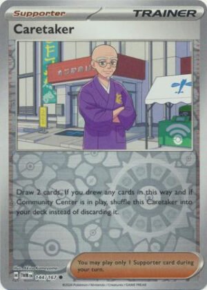 SV Twilight Masquerade 144/167 Caretaker (Reverse Holo)