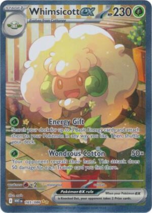 SV White Flare 165/086 Whimsicott ex (Special Illustration Rare Full Art)