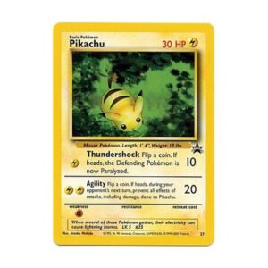 Pokemon Black Star Promo 27 Pikachu