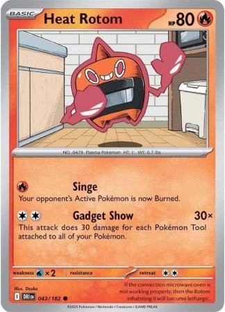 SV Destined Rivals 043/182 Heat Rotom