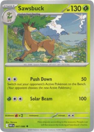 SV White Flare 007/086 Sawsbuck