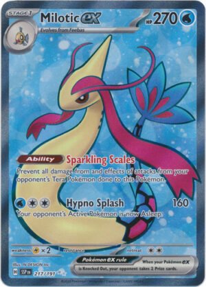SV Surging Sparks 217/191 Milotic ex (Full Art)