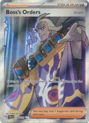 SV Paldea Evolved 248/193 Boss's Orders [Ghetsis] (Full Art)