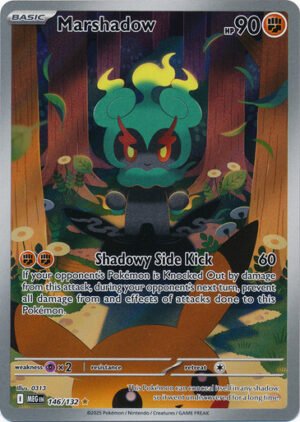 Mega Evolution 146/132 Marshadow (Illustration Rare)