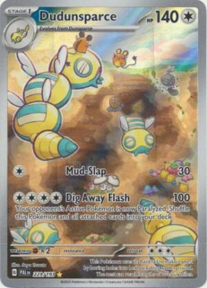 SV Paldea Evolved 229/193 Dudunsparce (Illustration Rare)