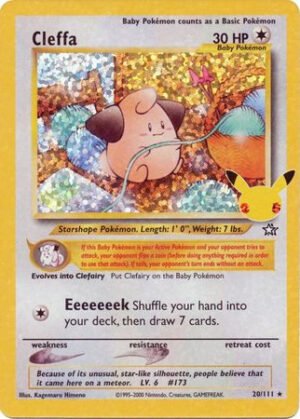 Celebrations Classic Collection 20/111 Cleffa (Holo)