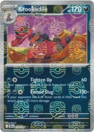 SV Black Bolt 059/086 Krookodile (MASTER BALL Reverse Holo)