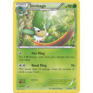 XY Break Through 006/162 Simisage