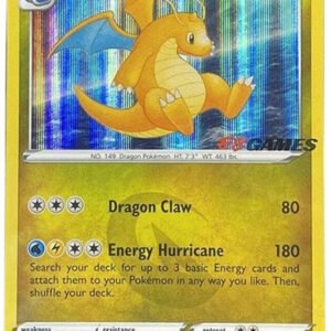 SWSH Silver Tempest 131/195 Dragonite (Holo EB Games Stamp)