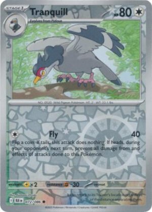 SV Black Bolt 072/086 Tranquill (Reverse Holo)