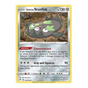Vivid Voltage 125/185 Galarian Stunfisk