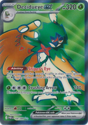 ME Perfect Order 100/088 Decidueye ex (Full Art)