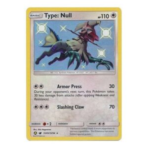SM Crimson Invasion SV45/SV94 Type: Null (Hidden Fates Shiny Vault Holo)