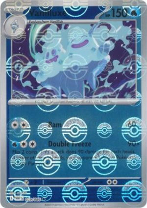 SV White Flare 029/086 Vanilluxe (POKE BALL Reverse Holo)