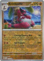 Scarlet & Violet (Base Set) 117/198 Krookodile (Reverse Holo)