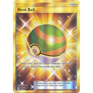 Sun and Moon (Base Set) 158/149 Nest Ball (Secret Rare)