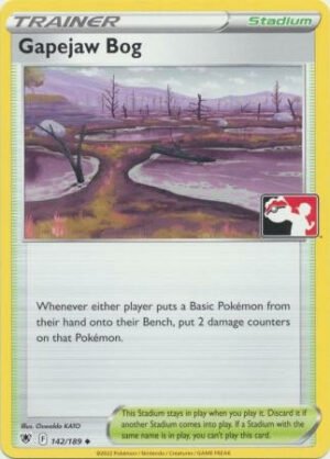 Astral Radiance 142/189 Gapejaw Bog (Prize Pack League Promo Non-Holo)