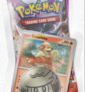 Scarlet and Violet Paldea Evolved 1 Pack Checklane Blister Growlithe