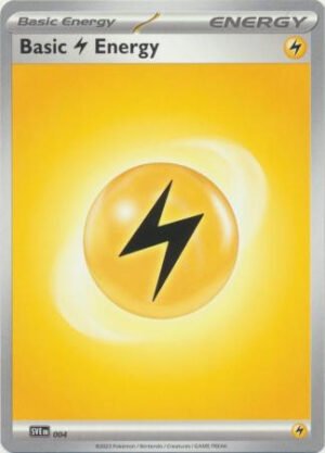 Scarlet & Violet SVE EN04 Basic Lightning Energy (Non-Holo)