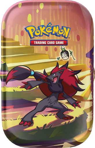 EMPTY Scarlet & Violet Shrouded Fable Mini Tin - Zoroark