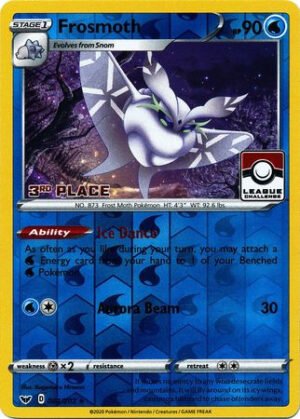 Sword & Shield (Base) 064/202 Frosmoth (League Promo 3rd Place)