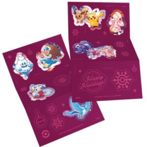 Pokemon Sticker Holiday Calendar 2025 set of 2