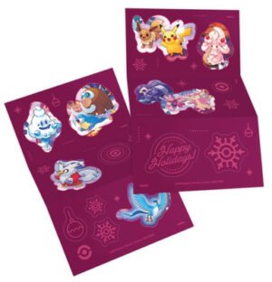 Pokemon Sticker Holiday Calendar 2025 set of 2