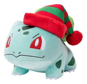 Pokemon 8-Inch Winter Bulbasaur with Holiday Hat Plush
