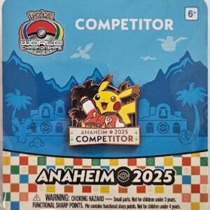 World Championships 2025 Anaheim Pikachu Varsity Jacket Pin Badge