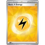 Scarlet & Violet SVE EN12 Basic Lightning Energy (Non-Holo)